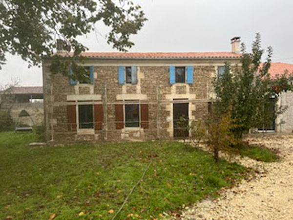 Rénovation façade Surgères, Rochefort, Marans